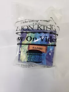 1995 Disney Burger King Kids' Club - Burattino Dito Leone RAFIKI NUOVO CON SCATOLA - Foto 1 di 2