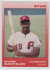 1988 Star Clearwater Phillies Shawn Dantzler #10
