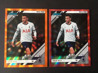 2019-20 Panini Chronicles Dele Alli Press Proof Red 46/99 Lot Tottenham - Image 1 of 3