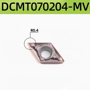 10PCS DCMT070204-MV CNC Stainless Steel Boring Turning Insert For SDUCR/L Holder - Picture 1 of 7