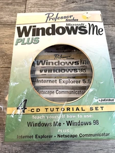 Windows ME & 98 Tutorial Set 4 CDs Plus Internet Explorer /Netscape Communicator - Picture 1 of 4