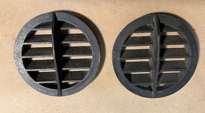 1963 1964 1/2 1965 Ford Mustang Under Dash A/C R & L Plastic Side Vent Cover (2) - Image 1 of 2