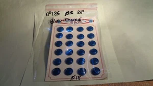 BOUTONS - LOT 24 BOUTONS 18 mm - 1930/50 - 4 T - BLEU FONCE - LOT 126 - Picture 1 of 2
