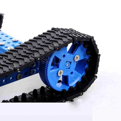 Crawler Tank Track Size 14.5*3cm For Robotic Car Model Wheels Toy Model Gifts - Image 1 of 4