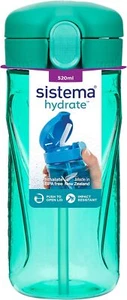 Sistema Hydrate Quick Flip Water Bottle | 520 ml | BPA Free Water Bottle with | - Picture 1 of 1