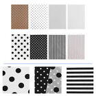 80 Sheets Wedding Wrapping Paper Christmaswrapping Black And White Tissue