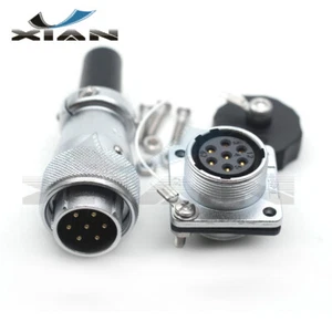 WEIPU WS20 10A 7Pin Aviation Plug Socket,Industrial Electrical Power Connector - Picture 1 of 7
