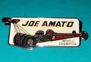 NHRA Classic Original Joe Amato Racing Top Fuel Dragster Drag Racing Pin Vintage - Bild 1 von 5