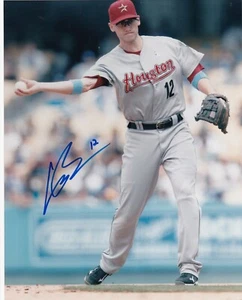 CLINT BARMES HOUSTON ASTROS ACTION SIGNED 8x10 - Picture 1 of 1