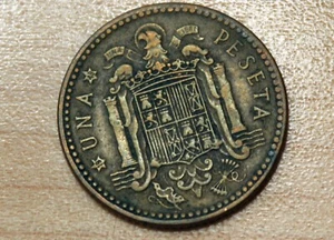 1947 (49) Spain 1 Peseta - Picture 1 of 2