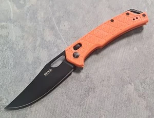 SRM Knives 9201-PJ Messer 8Cr13MoV Folder orange Ambi-Lock Taschenmesser