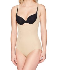 Maidenform Women's Shapewear Beige US Size Medium M Body Briefer Suits $45 #410