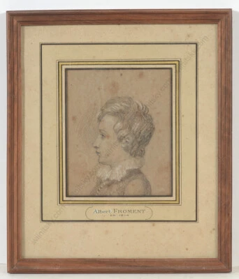 "Albert Froment, compañero de juegos del hijo de Napoleón", tres retratos únicos, 1813/1816 Foto 1 de 4