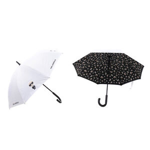 KARL LAGERFELD Classic Automatic Umbrella Karlito & Logo Patch & Inner Side