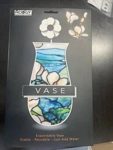 Modgy Myvaz faltbare/erweiterbare Blumenvase - Tiffany Magnolie Landschaft NEU - Bild 1 von 1