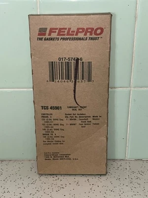Fel-Pro Camshaft Front Seal Set TCS45961 (Fits Chrysler Prods 4, Dodge TK 4) New Foto 1 de 4