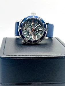 Deep Blue Diver 1000 Abalone Blue Men’s Automatic Dive Watch - Picture 1 of 12