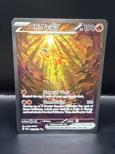 Pokémon TCG Chi-Yu EX 259/193 Sv02: Paldea Evolved Holo Card - Picture 1 of 5