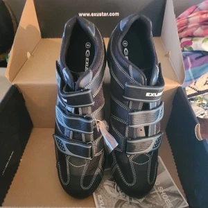 NUEVO EXUSTAR E-SM324 MTB Zapatos de Ciclismo Negros TALLA 12 DEVOLUCIÓN - Imagen 1 de 4