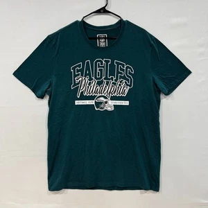 NFL Team Apparel Philadelphia Eagles T-Shirt Mens XL Green Graphic Tee - Picture 1 of 5