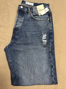 Gap 90er Jahre lockere Knopfleiste Herrenjeans 33 x 32 neu mit Etikett - Bild 1 von 12
