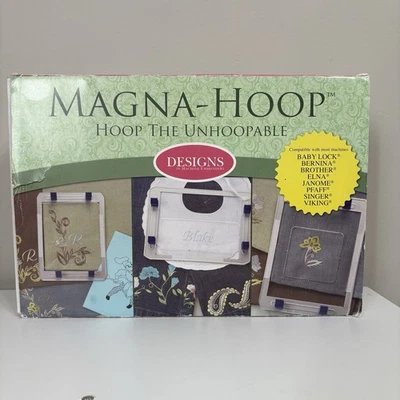 Magna Hoop - Hoop The Unhoopable Baby Lock Brother 5x7 Machine Embroidery Hoop  - Image 1 of 4