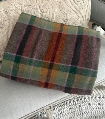 MANTA/TIRO A CUADROS RALPH LAUREN HOME BRITTANY ~ 72" X 92" (F/Q) Foto 1 de 4