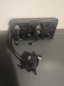 Alienware Aurora R15 R16 inter 240mm RGB Liquid-cool Heatsink & Fan Assembly - Photo 1/5