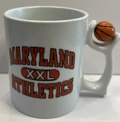 Taza de té café baloncesto giratorio atletismo Maryland Terrapins de colección Foto 1 de 4