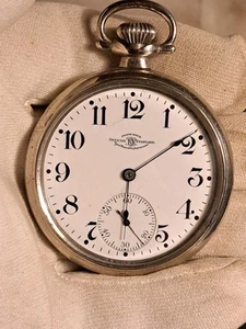 Ball Official Railroad Standard Model 1899 Pocket Watch 16s 17j-Runs, Accurate - Picture 1 of 9