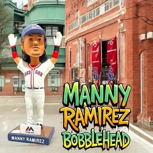 MANNY RAMIREZ Boston Red Sox 2017 Fenway Park 10th Anniversary SGA Bobblehead - Picture 1 of 8