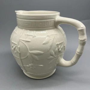 RALPH LAUREN + BURLEIGH Creamer Jug Pitcher “RARE” Myra Bamboo Asian “READ” - Picture 1 of 13