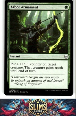 Magic the Gathering MTG Dominaria Arbor Armament #155 Buy 2 Get 1 - Image 1 of 2