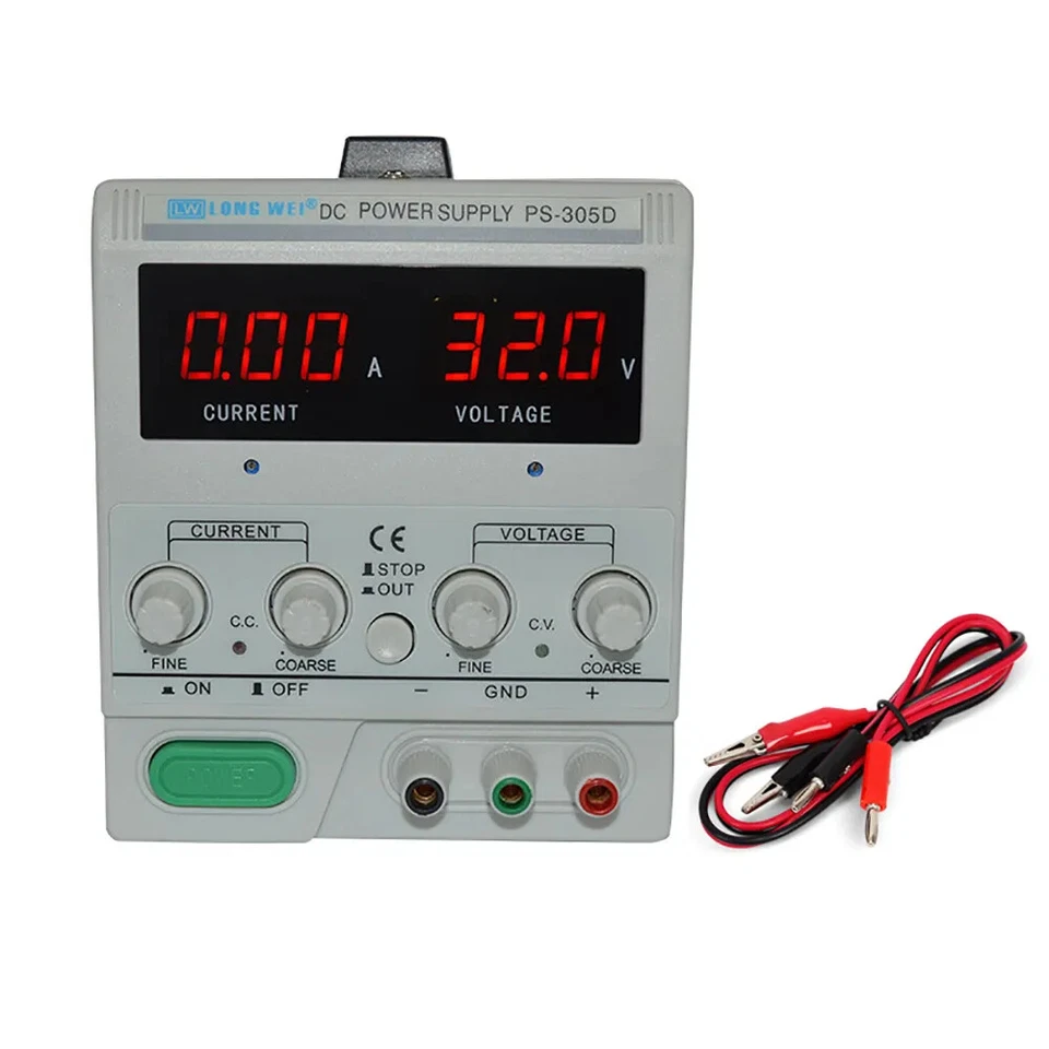 PS-302D/PS-303D/PS-305D Digital Display Linear DC Regulated Power Supply LED - Image 1 of 4