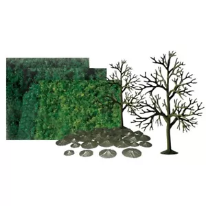 Kit de árbol de hoja caduca JTT paquete súper escénico (6) 92067 - Imagen 1 de 1