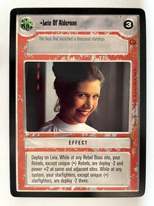 Star Wars CCG - Leia of Alderaan - Cloud City - Picture 1 of 2