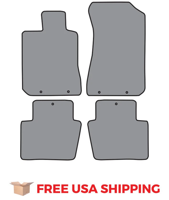 FITS 2005-2012 Acura RL Floor Mat 4pc Cutpile Foto 1 de 1