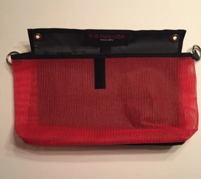 KAYAK BAG:SIDE RAIL TACKLE TOOL BOX BAG 13" x 8" RS NETS USA- 3 COLORS- FISHING