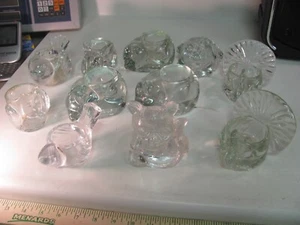Vintage Indiana Glass Clear Votive Tealight Holder - Choose your Animal - Picture 1 of 24