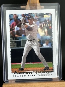 2017 Topps Transcendent VIP Party Exclusive 1995 Aaron Judge RC #d 14/87 AJ-1995 - Picture 1 of 2