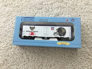 MANTUA HO SCALE 1996 " Baltimore Ravens " Super Bowl Box Car - Picture 1 of 10