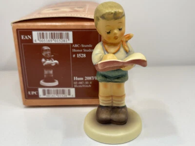 Figura Hummel 2087/B, Hora ABC 10 cm. primera opción. Excelente Estado Foto 1 de 3