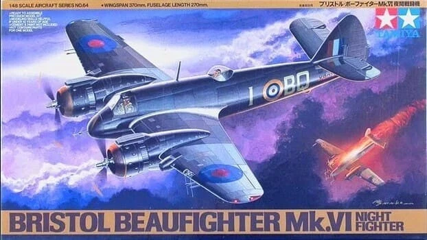 Tamiya 61064 Bristol Beaufighter Mk.VI Night Fighter 1/48 - Immagine 1 di 1