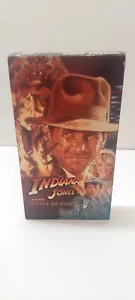 Indiana Jones and the Temple of Doom VHS Open Original Seal Watermarks Paramount - Picture 1 of 5