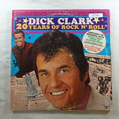 Dick Clark 20 Years Of Rock N Roll BUDDAH Compilation LP Vinyl Record Album - Image 1 of 4