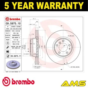 Fits BMW 7 Series 1994-2001 + Other Models Brake Disc Front Brembo - Picture 1 of 4