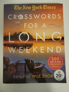 The New York Times Crosswords for a Long Weekend: 200 Easy to Hard Crossword Puz - Picture 1 of 2