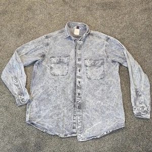 Camisa vintage Carhartt para hombre resistente al aire libre desgastada con botones talla M - Imagen 1 de 8