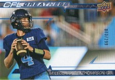 2023 Upper Deck CFL Football  CFL GREATNESS SERIAL NUMBERED  /299