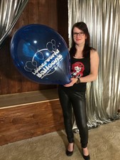 3 x große TUFTEX 17' Luftballons LOONERWORLD-LOGO *TUF-TEX*